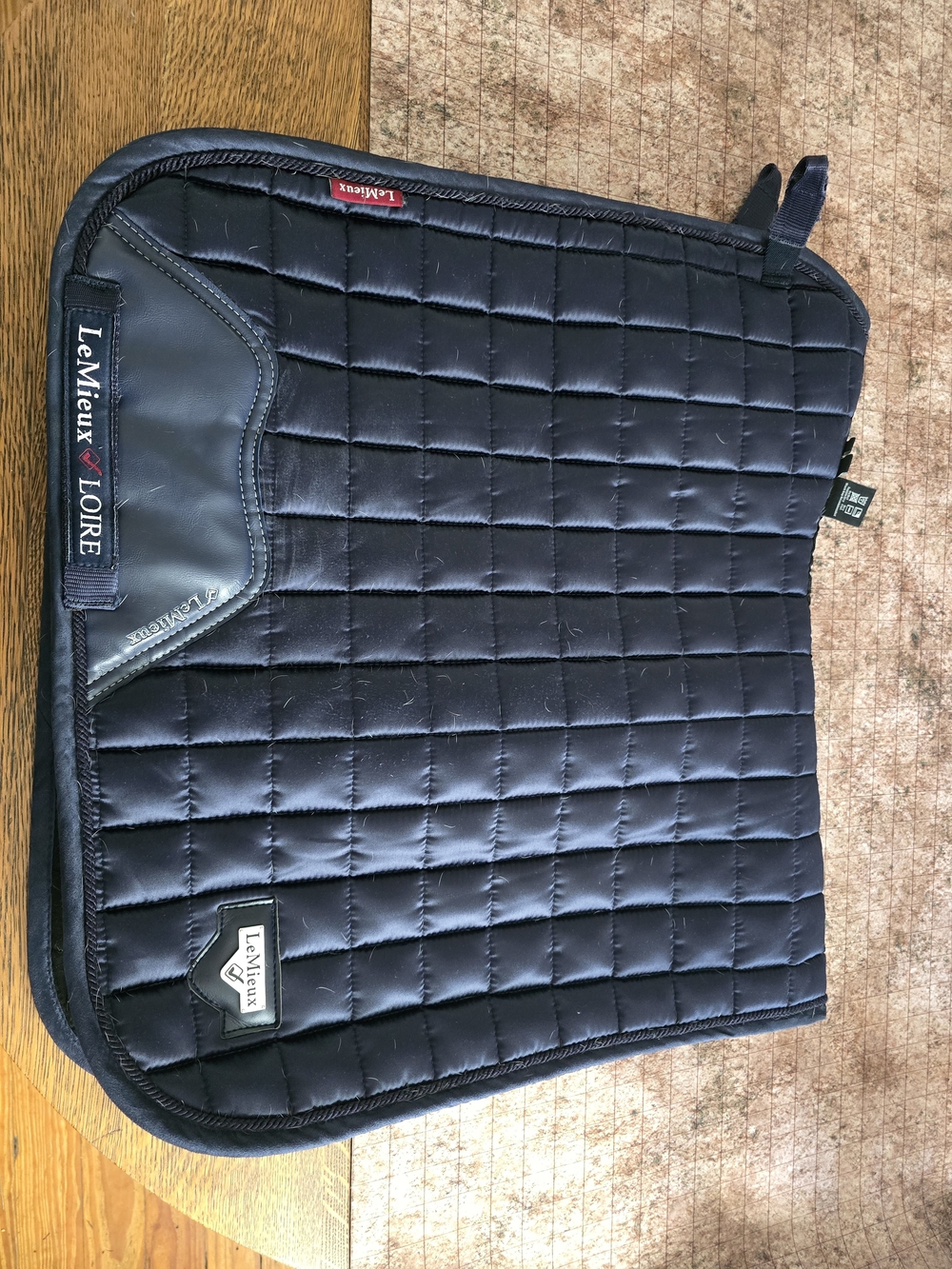 LeMieux Loire Navy Quilted Saddle Pad